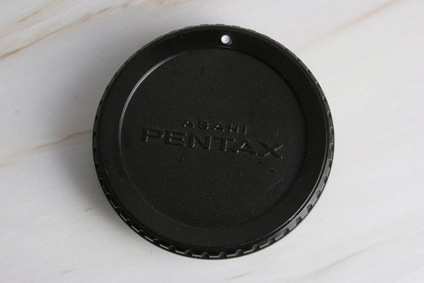 Pentax Asahi Gehäusedeckel für PK Body Hartplastik schwarz; gebraucht