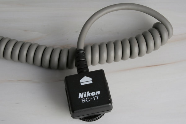 webersfotoshop Nikon SC-17 TTL Verlängerungskabel plus Anleitung; gebraucht