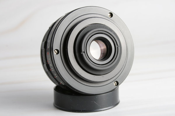 webersfotoshop Pentacon 3.5/30mm M42 Weitwinkelobjektiv 10 Lamellen + Equipment; gebraucht