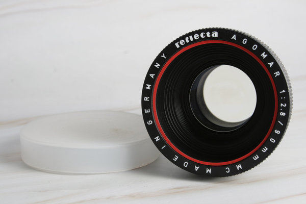 webersfotoshop Reflecta AGOMAR 2.8/90mm MC Projektionsobjektiv für Diaprojektor; gebraucht