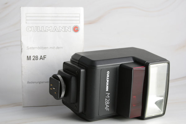 Cullmann M28AF Blitzgerät für Minolta Analogkamera AF Illuminator; gebraucht