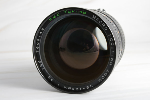 webersfotoshop Tokina RMC 35-105mm 1:3.5 Macro Drehzoom mit Nikon AI Anschluß; gebraucht
