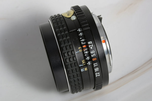 webersfotoshop Pentax Asahi SMC Pentax-M 2.8/28mm Weitwinkelobjektiv; gebraucht
