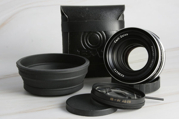 webersfotoshop Carl Zeiss Planar 1.8/50 Standardobjektiv für Rollei SLR QBM; gebraucht