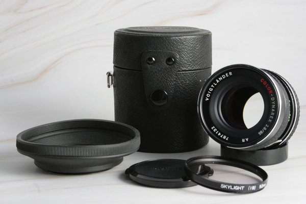 webersfotoshop Voigtländer Color-Dynarex 2.8/85 AR Portraittele für Rollei SLR QBM