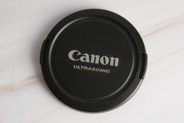 webersfotoshop Canon Objektivdeckel Ultrasonic 72mm mit Klemmfunktion; gebraucht
